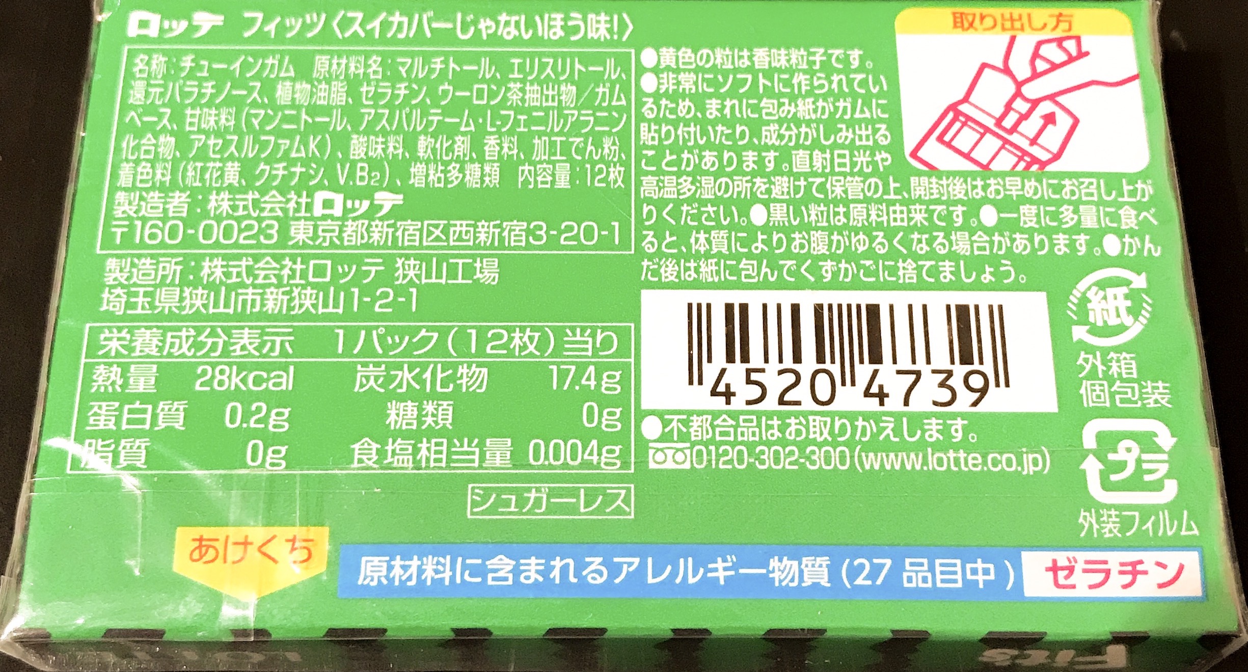 Fit’s＜スイカバーじゃないほう味！＞