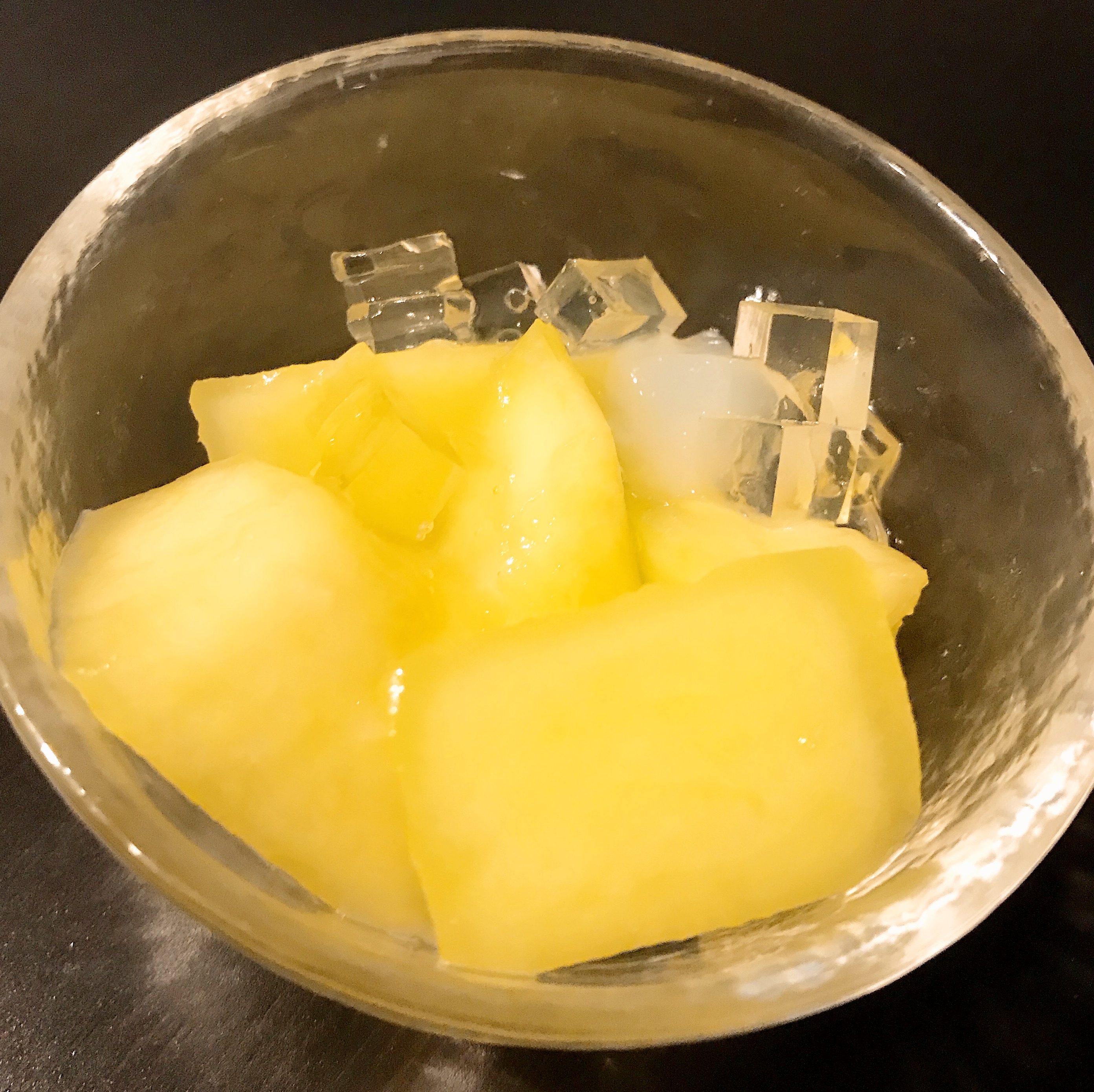 マスクメロンのハニーデザート_2